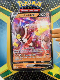 Pokemon SINGLE STRIKE URSHIFU V 085/163 Battle Styles ULTRA RARE HOLO - MINT | eBay