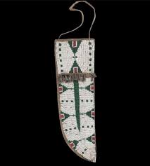 Native American Sioux Style Knife Cover Indian Beaded ...