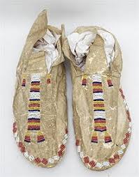 Arapaho Beaded Moccasins