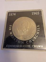 1874-1965 Sir Winston Churchill Commemorative Crown Coin In Sealed Plastic Case | eBay