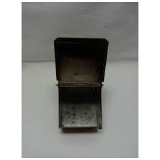 Coal Box With Shovel Tin Antique German Dollhouse. For Sale at Ruby Lane