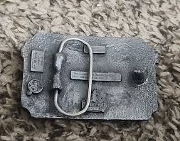 Vintage 1990 SISKIYOU Belt Buckle, Korean War Veteran PEWTER ...