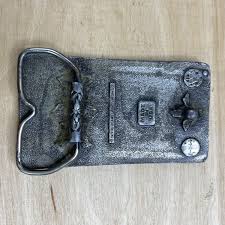 Vintage 1977 BERGAMOT Brass Works Deer Belt Buckle F-144 ...