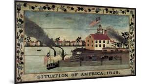 'Situation of America, 1848' Giclee Print - Unknown Artist | Art.com
