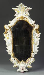 Delft Wall Mirror | Cottone Auctions