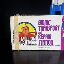 Six Million Dollar Man Bionic Transport and Repair Station In Box | eBay