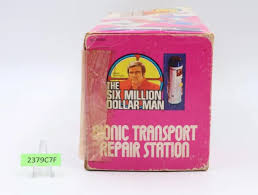 Bionic Transport & Repair Station Six Million Dollar Man 1975 Kenner w/ Box - Wheeljack's Lab