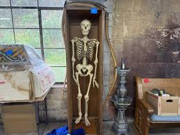 Skeletons for sale: Curio-filled estate sale arrives just in ...