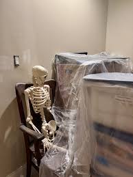 Found an extra crew member on site 👻 Spooky season is ...