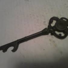 Bottle Opener Skeleton Key - 7" Long Cast Iron Form for Use ...