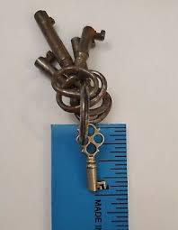 5 Antique Original/Authentic Skeleton keys | eBay