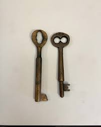 CPR and VIA Rail Brass Coach Key, Set of 2 Vintage Coach Keys - Etsy India