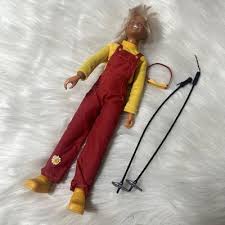 1976 Dusty Doll Kenner 11" With Ski Outfit Goggles Boots Ski Poles Vintage 1970s | eBay