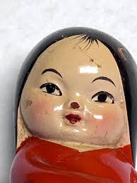 Vintage Asian Girl Sitting Pencil Sharpener Shanghai China Chinese Please Read | eBay