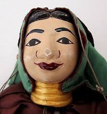 Vintage Kayan Hill Tribe Long Neck Puppet Marionette 20 Inch | eBay