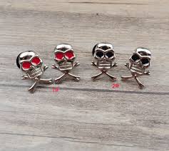 2pcs/5pcs Skull Shoe Bucklets,alloy Skull Hand Shoe Charm ...
