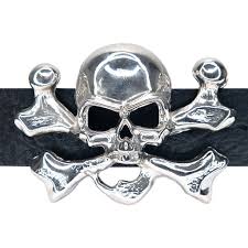 Skull and Crossbones Belt Buckle Old Silver Belt Buckle - Etsy