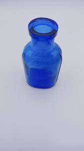 Antique Cobalt Blue Squat Neck, Small Milk of Magnesia ...