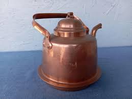 Antique Skultuna Copper Kettle: Scandinavian Kitchen Decor ...