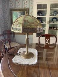 Miller Slag Glass Lamp | eBay