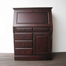 Amazon.co.jp: Wood Gallery Tree Writing Bureau 80 Birch, Writing Desk, Study Desk, Antique, Finished Product, Made in Japan, Fashionable, Luxury : Home & Kitchen