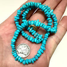 Kingman Turquoise Bead Strand >100 Carats per strand ...