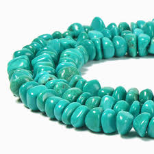 Dark Green Magnesite Turquoise Nugget Beads Size 6-8mm ...