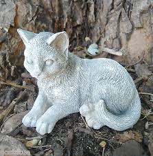 Latex cat mold plaster concrete cement rubber kitten mould 4"L x 2.75"H | eBay