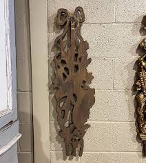 Pair of Mid-Century French Louis XVI Carved Gilt Music Instruments Wall Trophies at 1stDibs