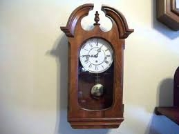 Vintage Sligh Westminster Chime Wall Clock - YouTube