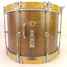 Slingerland 10x14"Dog-Tag Badge 3Ply African Mahogany ...