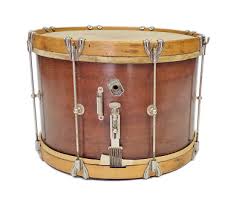 ANTIQUE LEEDY WOOD MARCHING BAND SNARE DRUM Musical ...