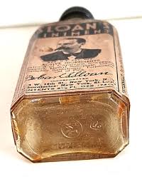 LOT OF 2 ANTIQUE BOTTLES - 5" SLOAN'S LINIMENT & 4 3/4" WHITE CLOVER CREAM | eBay