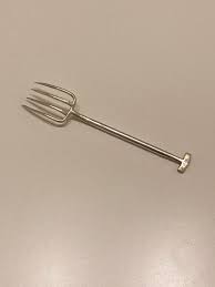 Antique Victorian Silver Plated Shovel Shaped Spoon and Fork Made in 1871 - Etsy