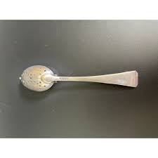 E & J Bass Silverplate Hammered Tea Ball Infuser Spoon | Chairish
