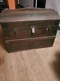 Antique Travel Trunk | eBay