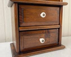 Display Shelf, Spice Drawers,kitchen Cabinet,folk Art, Display Cabinet, Spice Drawer, Apothecary Chest, Vintage Spice Box, Drawers, Wood Box - Etsy