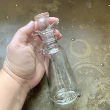 Vintage Anchor Hocking Glass Oil Bottle with Glass Stopper ...