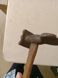 Antique Meat Tenderizer Mallet Wooden Handle Primitive ...