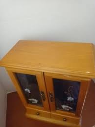 1970s Retro 2 Door, 1 Drawer Jewery Box, Illuminated, Mirror ...