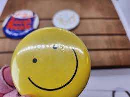 5 Vintage Pinback Button Lot - Local Yocals - Brother Of The Brush - Smile | eBay