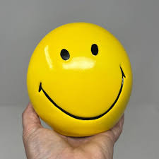 Smiley Face Money Box Vintage 1980s, Yellow Ceramic Coin Bank - Etsy
