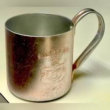 Smirnoff | Kitchen | Vintage 96s Well Worn 10 Oz Smirnoff Mule Antique Handled Tin Cup Vodka | Poshmark