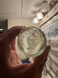 Nice Antique Aqua Carter's No 7 Spool Ink Well Bottle Ca ...