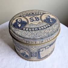 Vintage Smith Bros. Cough Drops Tin Canister - Etsy