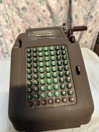 Vintage Smith & Corona Hand Crank Adding Machine - Made in ...