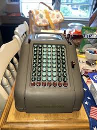 Vintage Smith & Corona Hand Crank Adding Machine - Made in ...