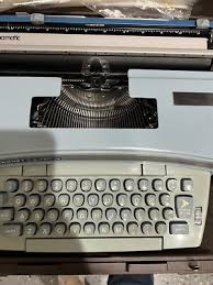 Vintage Blue Smith Corona Coronet Super 12 Electric ...