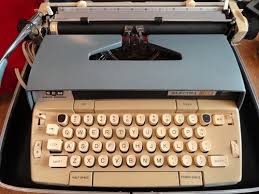 JCPenny Full Power Cartridge Electric Typewriter with Hard Case USA Made Works! | eBay