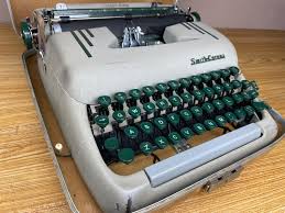 1956 Smith-corona Silent-super Serviced Vintage Portable ...